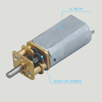 Motor de engrenagem DC de 050bgb com velocidade nominal de 12000rpm