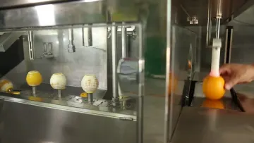 2019 new automatic orange peeler machine orange juice machine