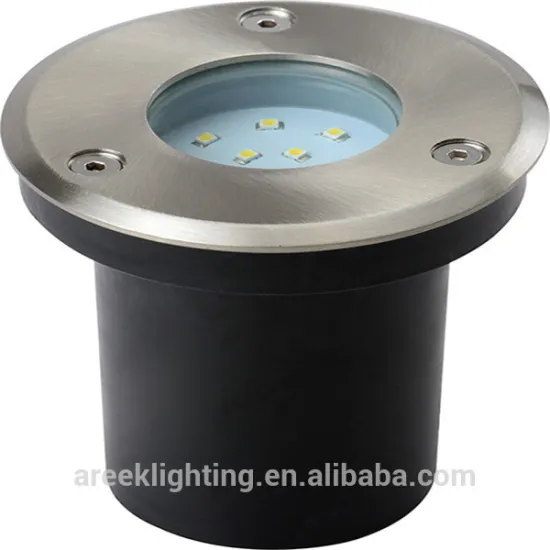 12*0.1W Round Shape 220-240V IP67 LED Die-cast aluminium body and 304 Stainless steel cover Underground Light