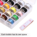 Foldable Sewing Machine 25 Pcs Bobbins and Sewing Threads Factory