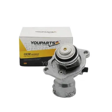 2024 YOUPARTS Thermostat Housing for Mercedes Benz, Mitsubishi, BMW