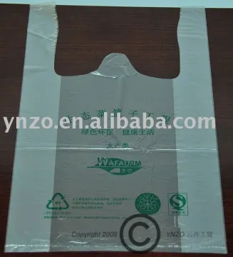 100 biodegradable cornstarch plastic bags