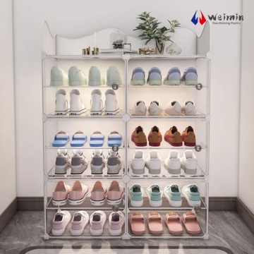 Хатняя пыланепранікальная шматфункцыянальная шафа ў пярэдні пакой