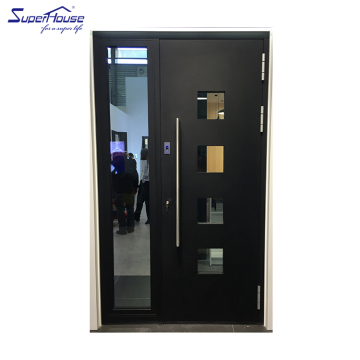 Luxury Aluminum Impact Glass Entry Door