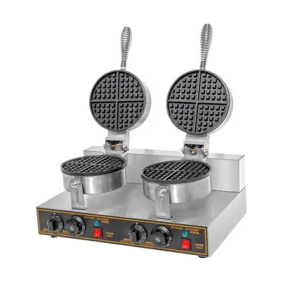 Double Head Commercial Waffle Maker and Waffle Irons on Sale: Get Yours Now!