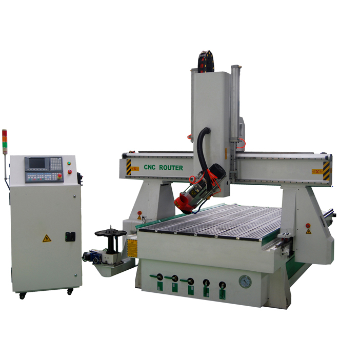 Máquina de enrutador CNC de carpintería de 4 ejes en venta