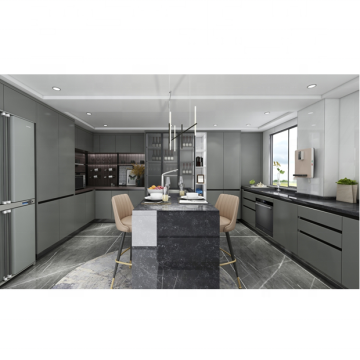 Nuovo armadio da cucina modello: mobili per interni in stile casa e unità murali