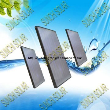 Pressurized Solar Flat Panel Collector