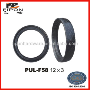 12x3 PU Foamed Solid Golf Cart Wheel,Golf bag cart wheel