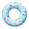 Summer Water High Quality Printed Swim Ring With Handle