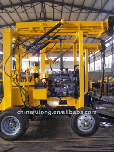 XYX-3 trailer mounted drilling rig water well drilling machine