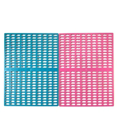 Dog cage foot pad mesh pad plastic pad