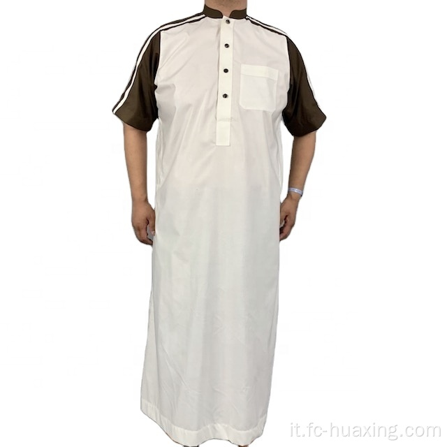 Qatar Khamis Arab Islamic Clothing Thobe