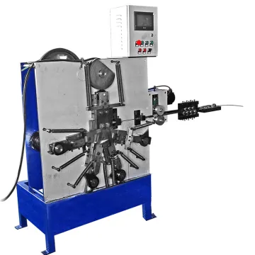 Mechanical Wire Buckle Making Machine Polyester Cord Strapping Wire Buckle Forming Machine with PLC and Step Motor