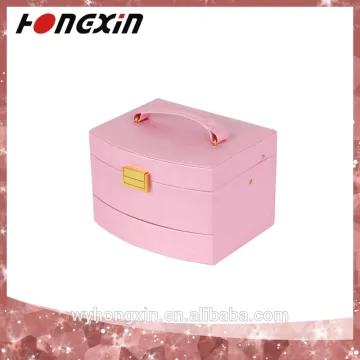 pu leather jewelry box from Wuyi Hongxin Case Factory for jewelry storage
