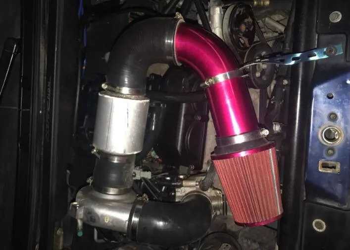 Kit di induzione ad alta assunzione di flusso ad alta flusso da 3 ′ ′ per tubo di aspirazione dell'aria