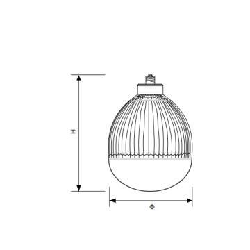3 years warranty 50w LED bulb light ,Epistar LEDs ,high luminous