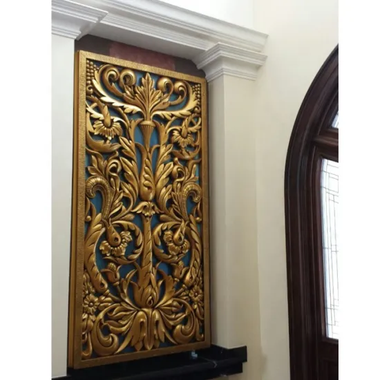 2-Meter Long Antique Color PU Relief Wall Plaques - Interior Wall Panel Accessories