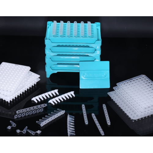 Raspador de filme de selagem PCR azul