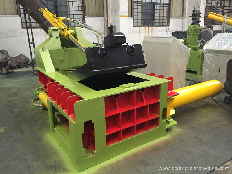 Automatic Aluminum Copper Iron Steel Metal Baling Press