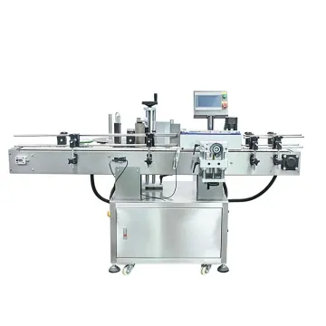 Round Beverage Bottle Adhesive Sticker Labeling Machine