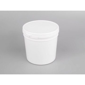 Cubo de plástico sellado de calidad alimentaria de 1 litro