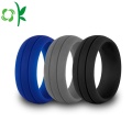 Layer Single Color Silicone Wedding Best Engagement Ring