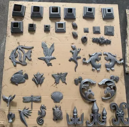 Ironwork: Ancient Gods Gate Knockers for Wrought Iron Gates and Fences