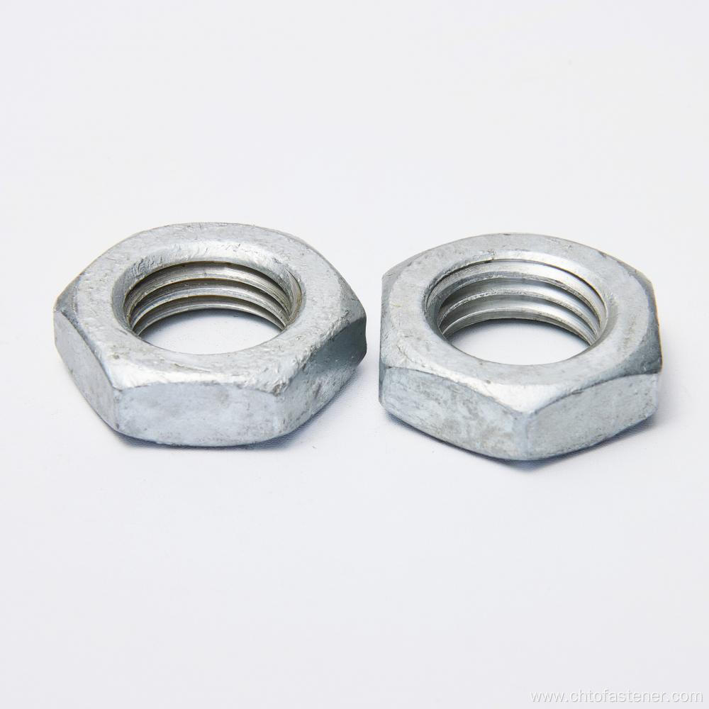 ISO4035 M27 hex nuts thin type