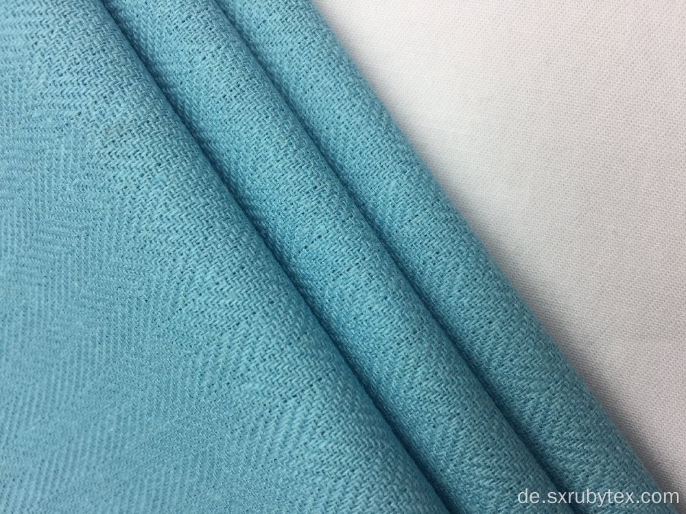 10er Jahre Rayon Leinen Twill Solid Fabric