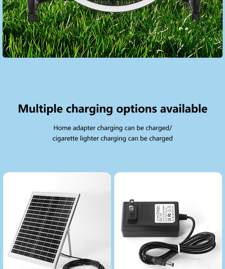 solar powered fans for home
