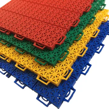 Interlocking Pp Plastic Basketball Court Flooring Tiles for Outdoor Use