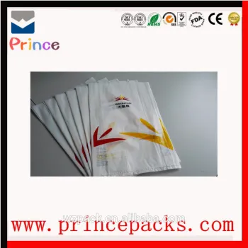 Custom Printed Clear C Fold PLA Biodegradable Supermarket Plastic T shirt Bags on Roll