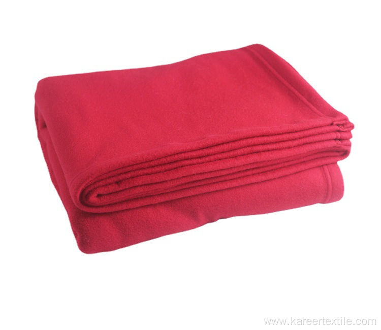 Custom throw cheap anti-pilling polar fleece blanket