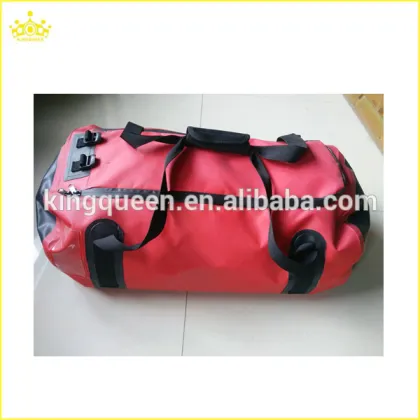 Waterproof pvc YKK zipper bag