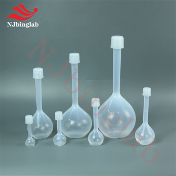 NJbinglab PFA volumetric flask, made of high purity material, anti-corrosion