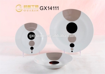 GUIXIN Nice Porcelain Plate for Dinner, Flower
