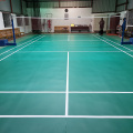 Tapete de quadra de badminton verde de PVC interno