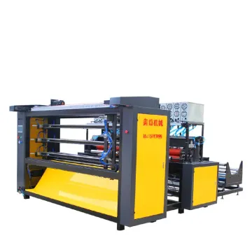 Fully Automatic Industrial Textile Polyester Fabric Cross Cutting and Sealing Machine