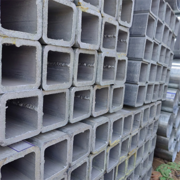 Top quality customized galvanized steel square tube