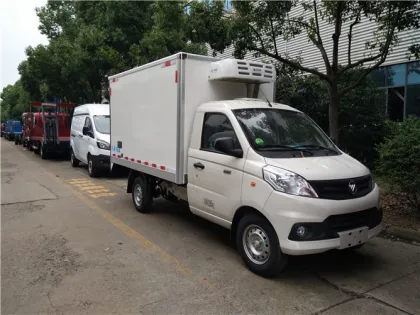 Foton 1ton Mini Refrigerator Box Trucks