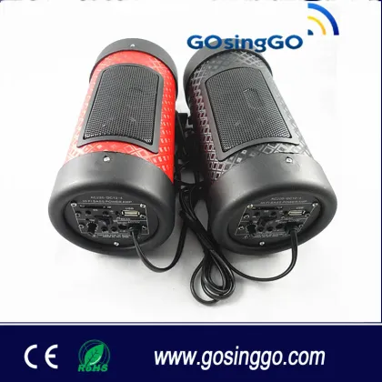 powered audio subwoofers for car computer with bluetooth