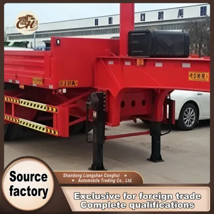 Gooseneck Multi Purpose Dump Semi Trailer