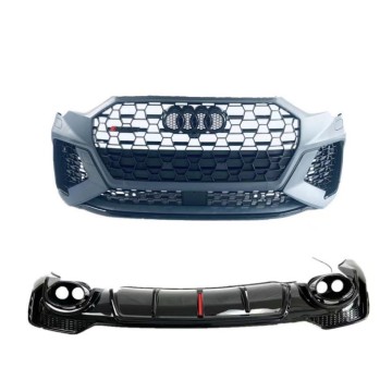 PP Material Wide Car Parts System لترقية Audi Q3 إلى المصد الأمامي RSQ3 2021 مع الناشر الخلفي للشبكة "ومع ذلك ، من أجل تحسين محرك البحث (محرك البحث) ، قد تفكر في عنوان أكثر إيجازًا وغنيًا بالكلمات الرئيسية:" 2021 Audi Q3 RSQ3 Styl