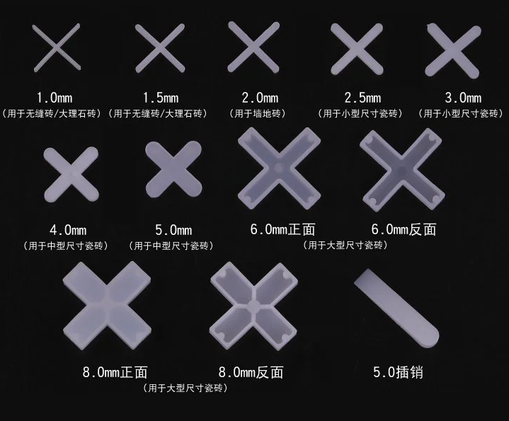 Cross tile positioning piece