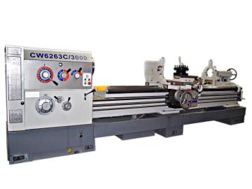 Good rigidity 105mm spindle bore lathe machine