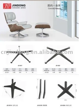aluminum alloy die-casting emperor chair leisure chair