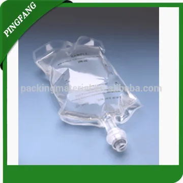 Single Head PVC Infusion Soft Bag