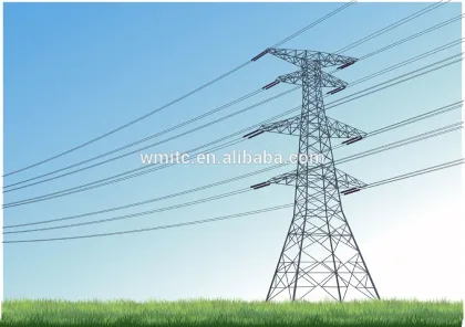 GJG-AF001 steel electric power transmission line tower lattice tower