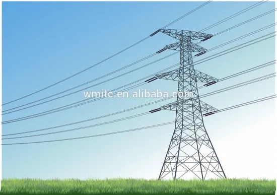 GJG-AF001 steel electric power transmission line tower lattice tower